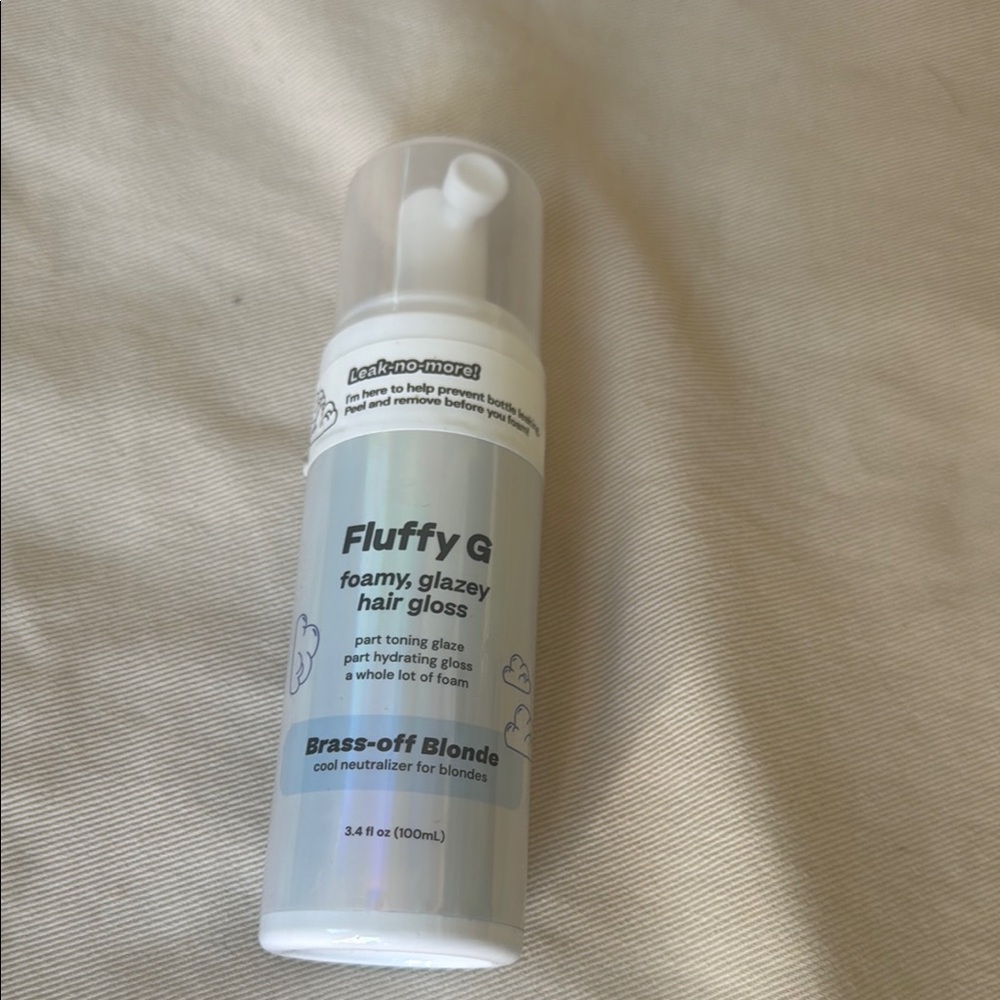 fluff Fluffy G Foamy Glazey Hair Gloss - Gray